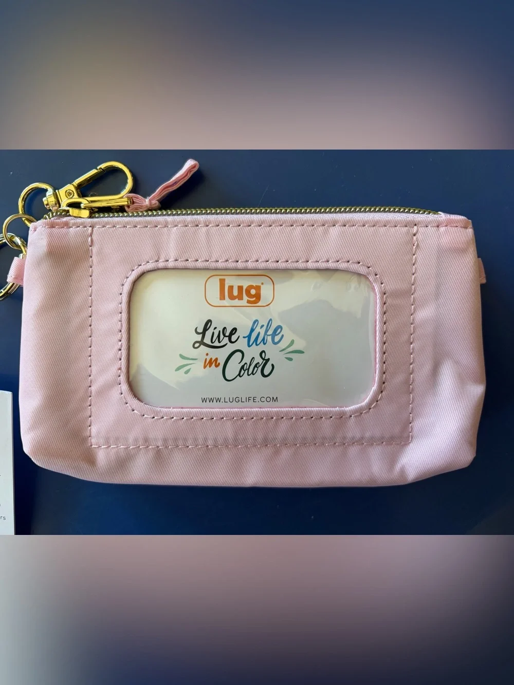 Wicked x Lug Super Metro XL Pouch in Bubble Pink NWT